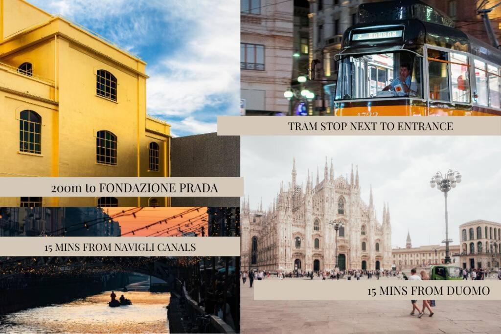 Bastia Rm Scalo Romana Prada Bocconi Ieo Ied Forum Assago Duomo15Min Milán Exterior foto